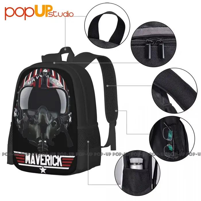 Top Gun Mavericks casque signe d'appel sac à dos grande capacité Vintage nouveau Style écologique grande capacité