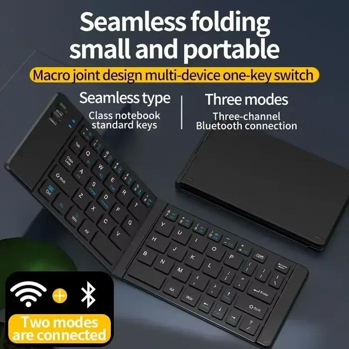 Clavier et souris pliants 2.4G