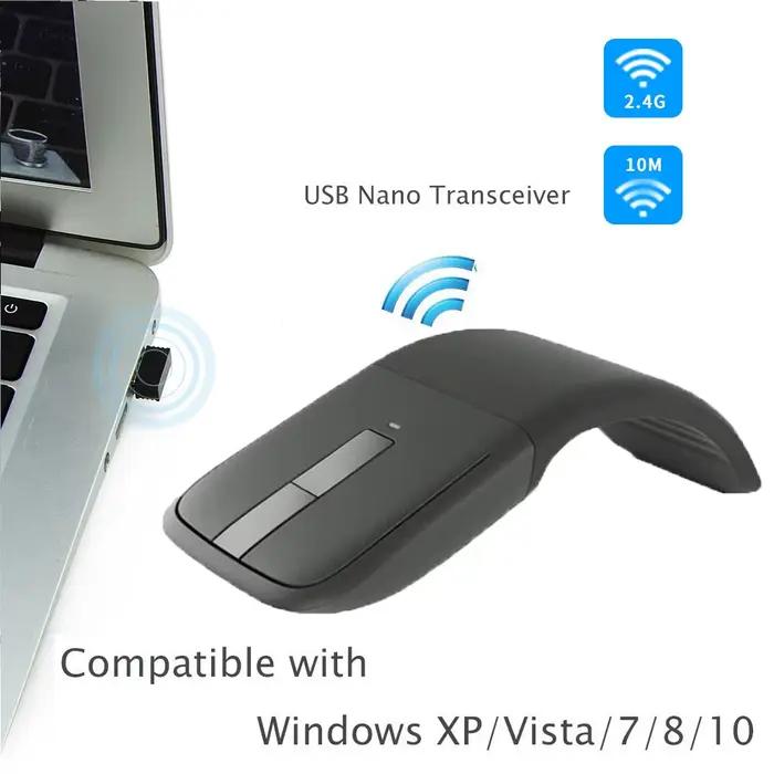 Souris sans fil Bluetooth pour Microsoft