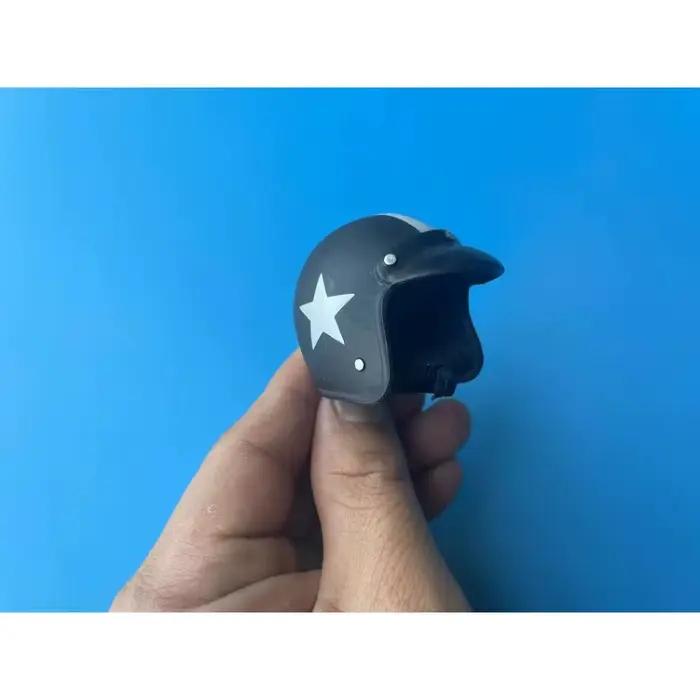 Casque de soldat à l'échelle 1/6, moto moderne, voiture électrique, chapeau, modèle en plastique, figurines d'action de 12 pouces, accessoires de scène, jouets