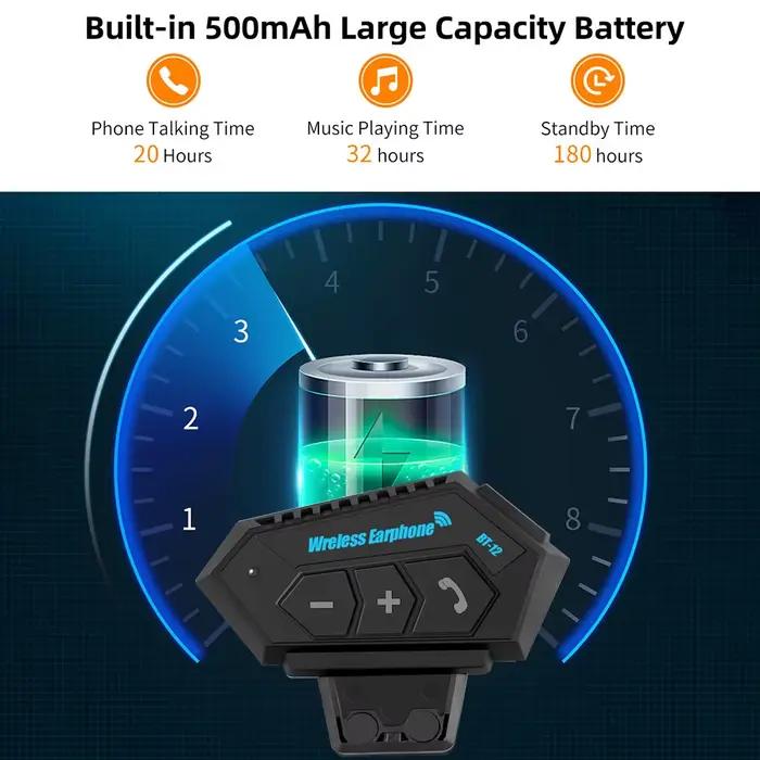 Casque de moto Bluetooth avec micro