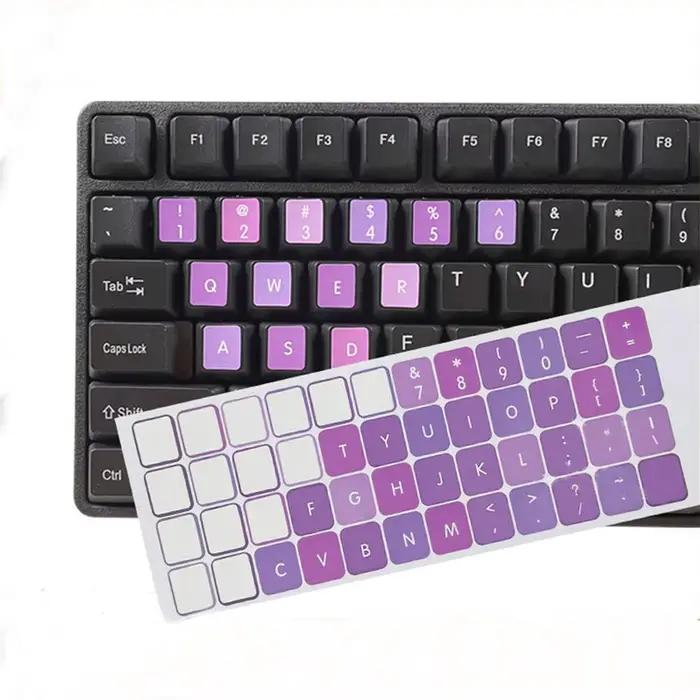 Autocollant de clavier anglais pour ordinateur portable