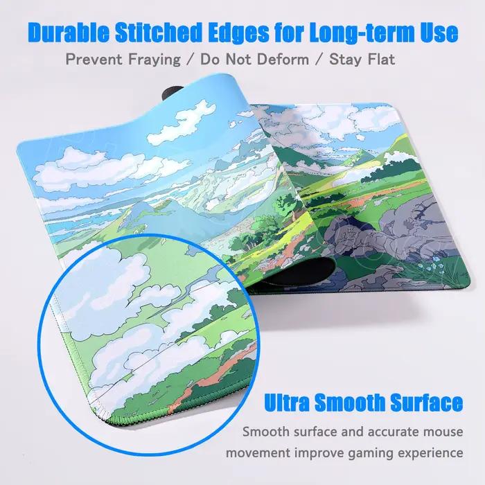 Tapis de souris de montagne verte