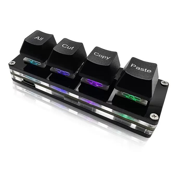 Mini clavier de jeu mécanique RVB
