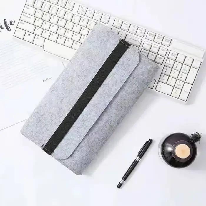 Sac de rangement pour clavier sans fil en feutre