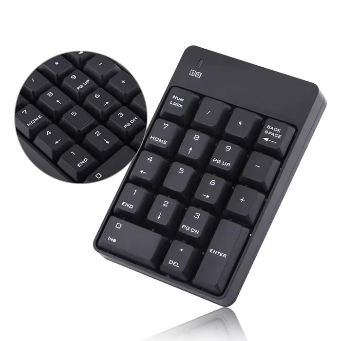 2.4 GHz sans fil USB clavier numérique pavé
