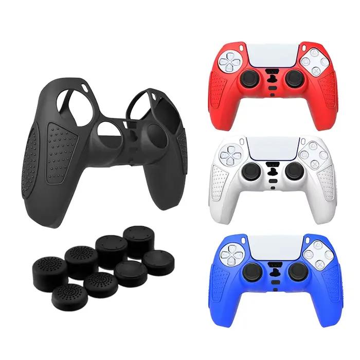 Coque de protection ergonomique en silicone anti-chute Spider pour manette PS5