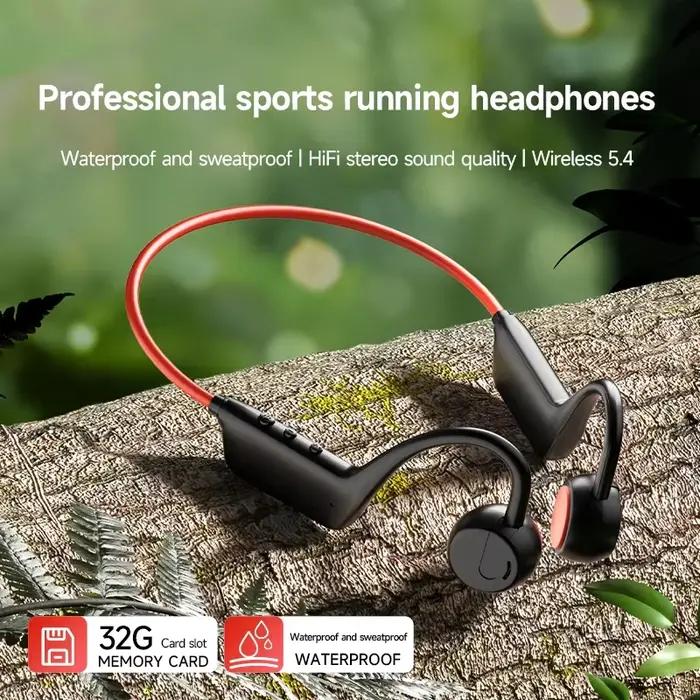 Casque audio sans fil à conduction osseuse Lenovo Real X7/X8