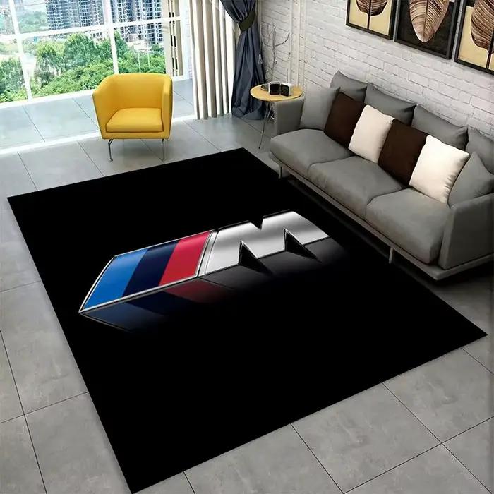 Tapis antidérapant rétro Racing Car B-BMW pour salon
