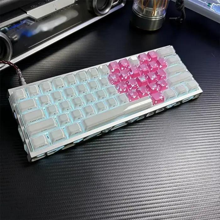 Cadre clavier en métal aluminium GH60