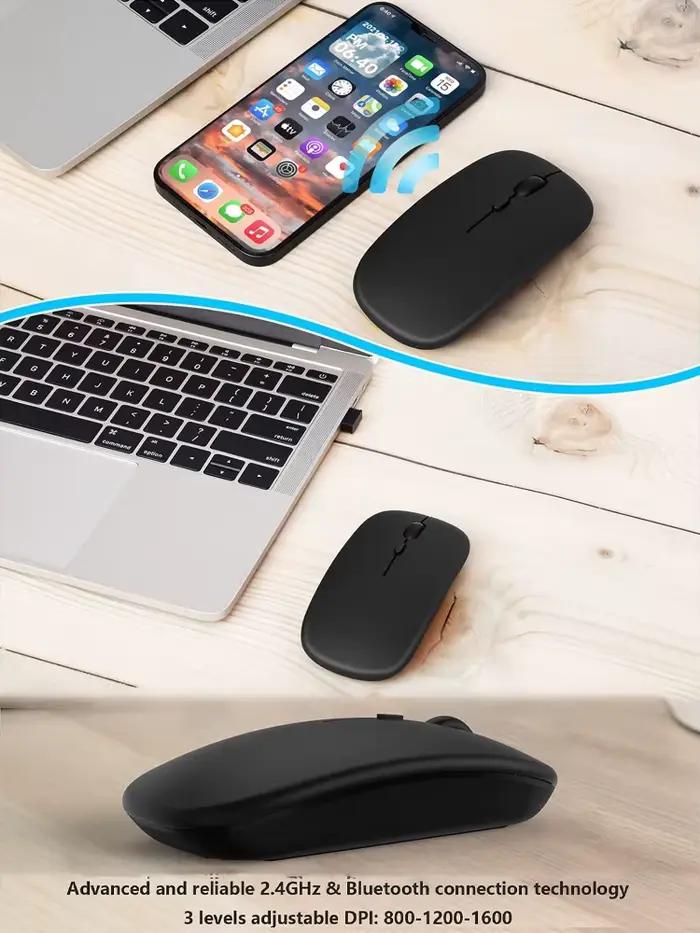 Souris Bluetooth silencieuse Marcaron ordinateur portable