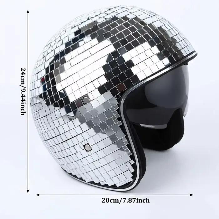Casque Premium à Effet Miroir Scintillant