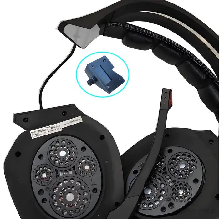 Tout nouveau casque de jeu pivotant en plastique pour Asus Strix 7.1/ ROG Centurion7.1