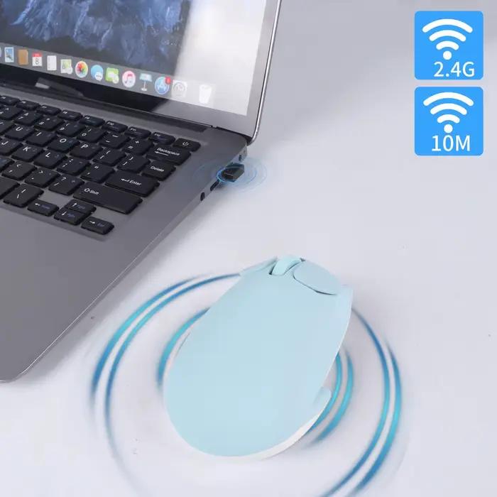 Souris sans fil Bluetooth double mode