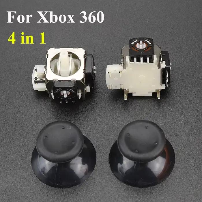 Capteur de pouce analogique 3D YuXi pour manettes PS4 Pro Slim Xbox One JoysUniverse 360 en argent bleu foncé brun orange rouge violet clair pour gamers expérience de jeu compétitions parties cadeau