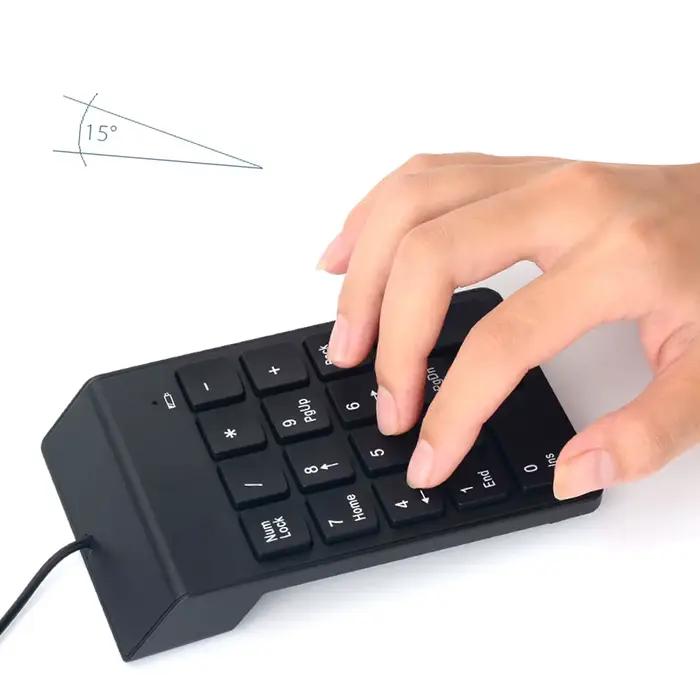Clavier numérique USB filaire 18 touches Mini