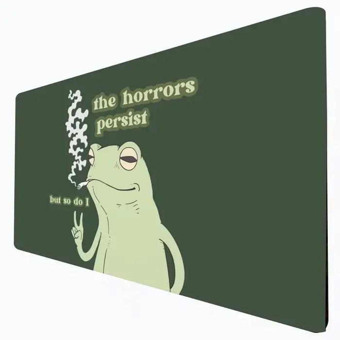 Tapis de souris grenouille drôle