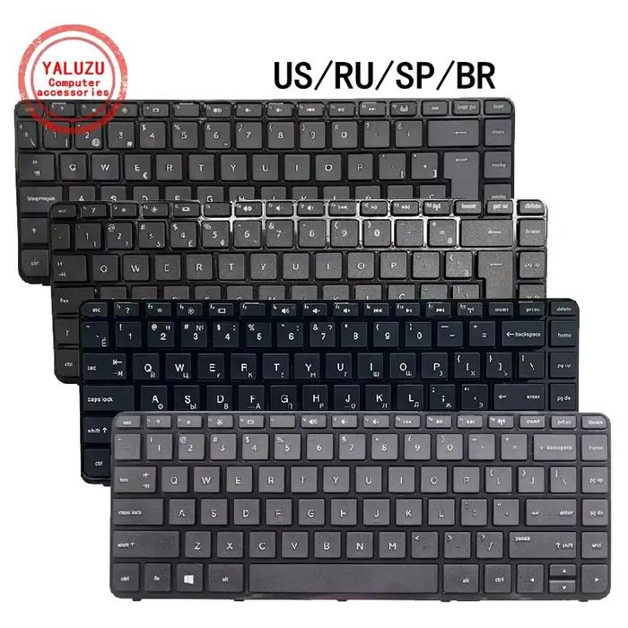 Clavier d'ordinateur portable US/RU/SP/BR