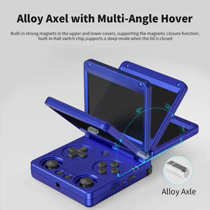 Console de jeu Anbernic RG34XXSP Portable avec Écran IPS 3.4 Pouces et Support pour Plus de 5000 Jeux Rétro Occasions Spéciales