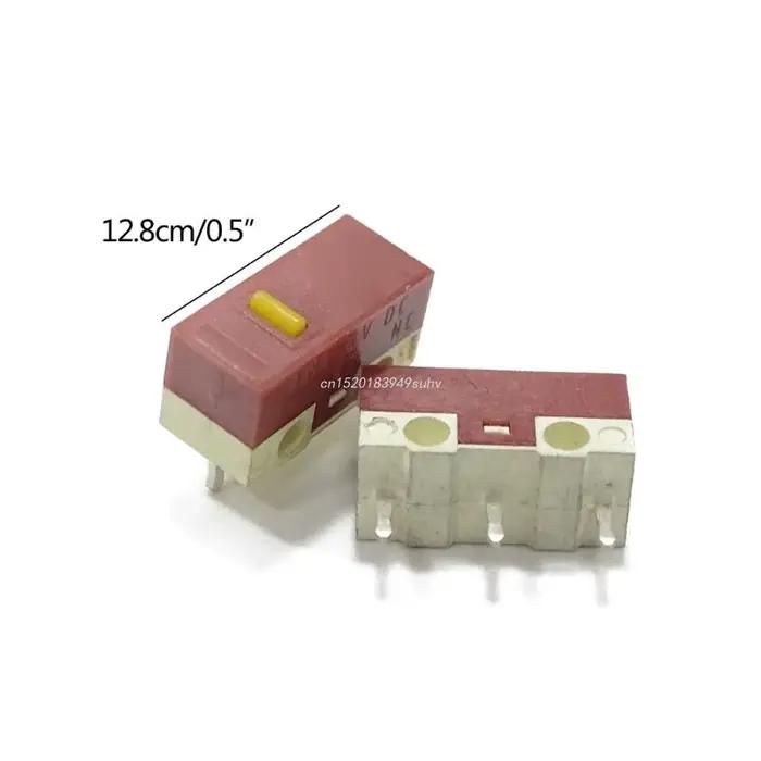 Huano-Micro interrupteur de souris à point jaune