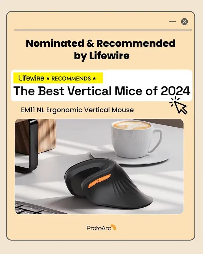 Souris verticale ergonomique ProtoArc EM11 NL
