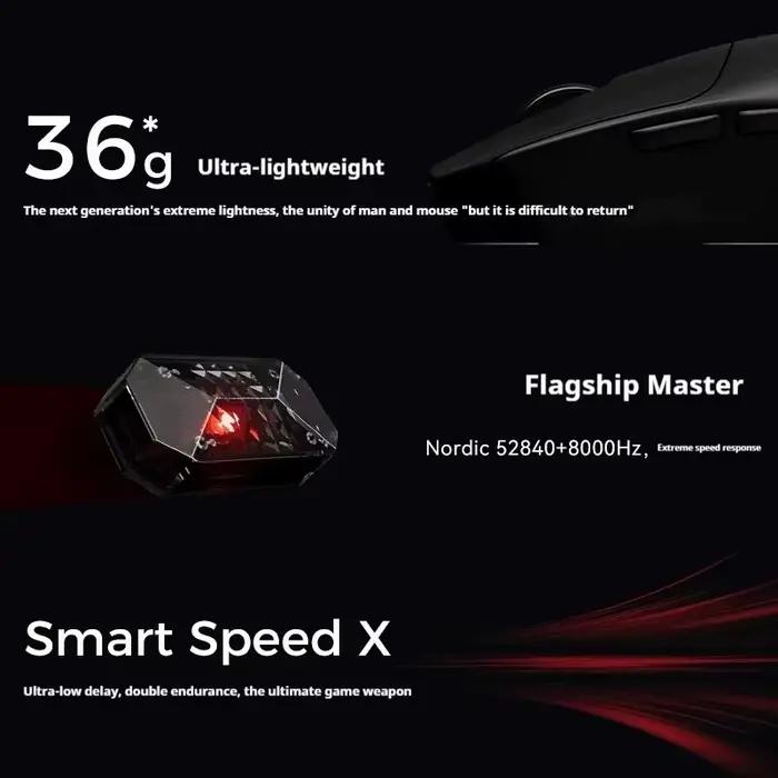 VXE 55g VGN R1 souris sans fil de jeu Ultra légère capteur PAW3395 double Mode