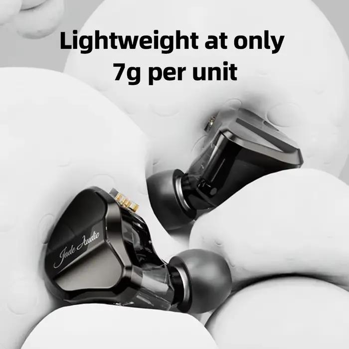 Écouteurs intra-auriculaires FiiO JD1, haut-parleur dynamique haute performance, IEM HiFi, basses stéréo, avec connecteur 3,5 mm et Type-C