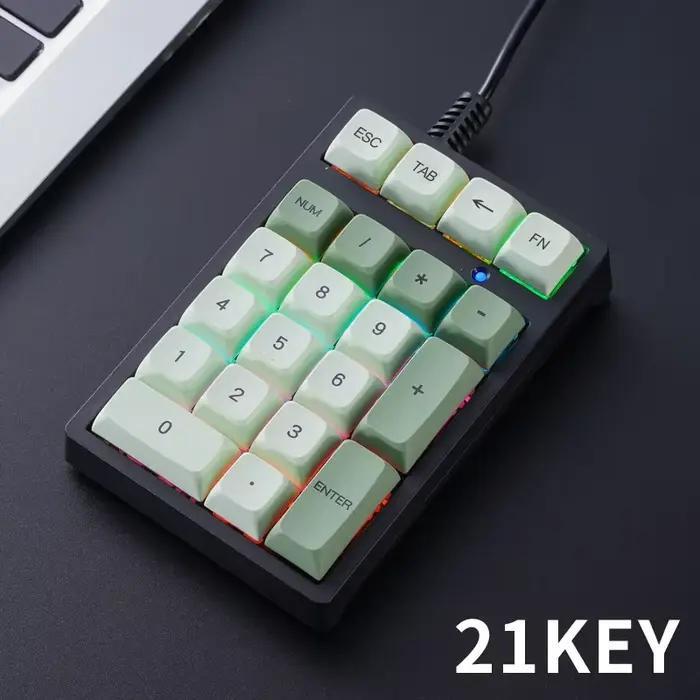 APAYADO T21 Clavier numérique mécanique 21 touches