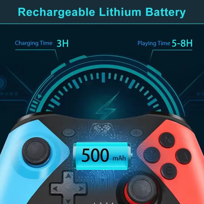 Contrôleur sans fil Compatible Bluetooth pour Nintendo Switch