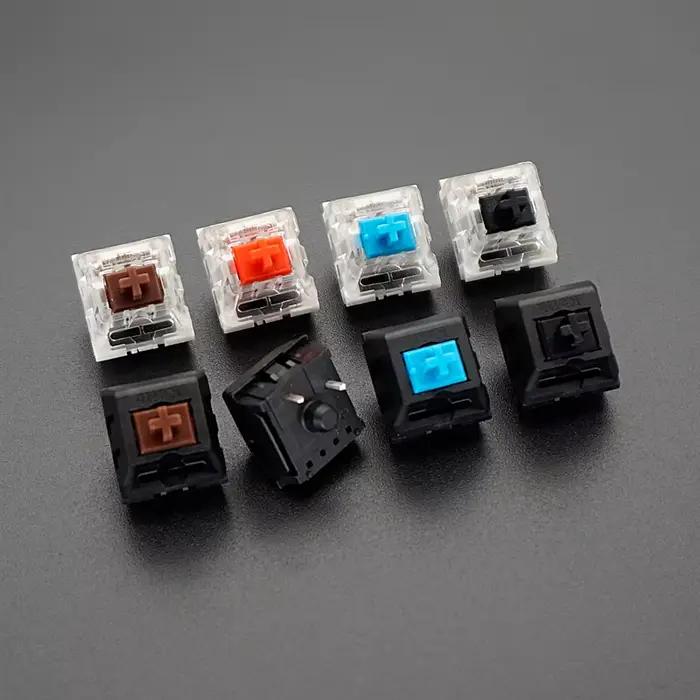 Clavier mécanique Kailh interrupteur RGB SMD noir rouge marron bleu pour joueurs et professionnels ocassions spéciales