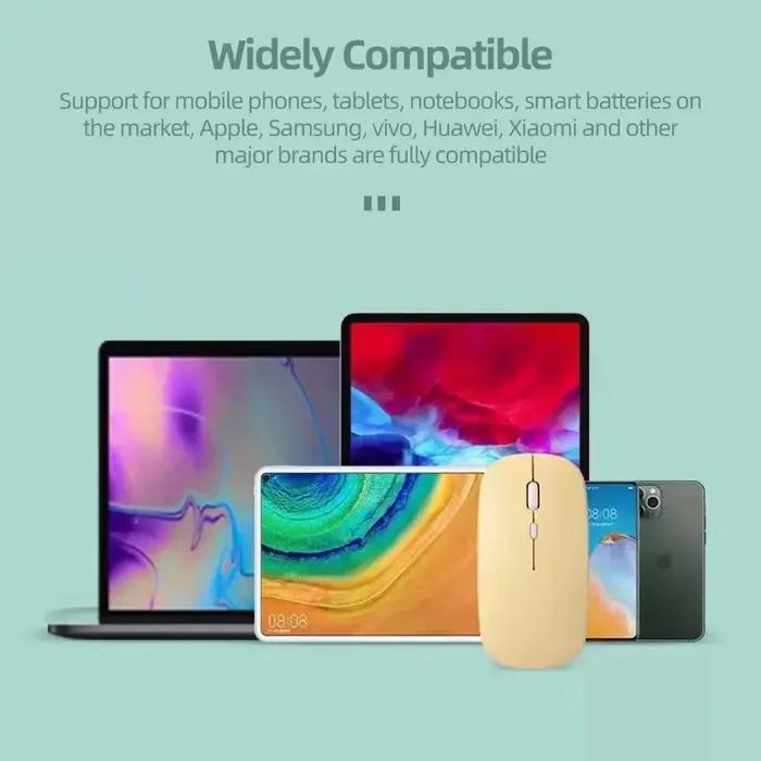 Souris sans fil Bluetooth pour iPad Samsung Huawei Lenovo tablette Android Windows