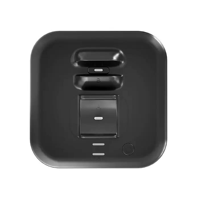 Manette Switch2 PRO avec lumière LED et base de charge carrée double fonction pour console Nintendo Switch recharge facile et expérience de jeu améliorée