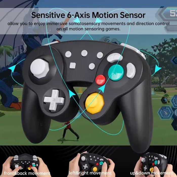 Prise en charge du contrôleur Gamecube Bluetooth Compatible avec la manette Nintendo Switch 2