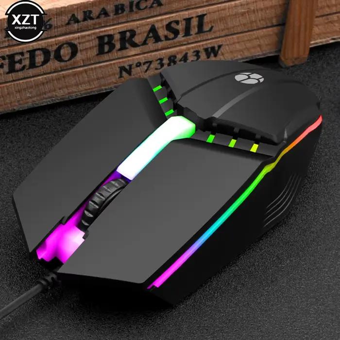 Souris filaire ultra-mince WYMECT 1000 DPI pour ordinateur portable et MacBook Air Pro, design ergonomique et haute précision pour gamer et professionnel