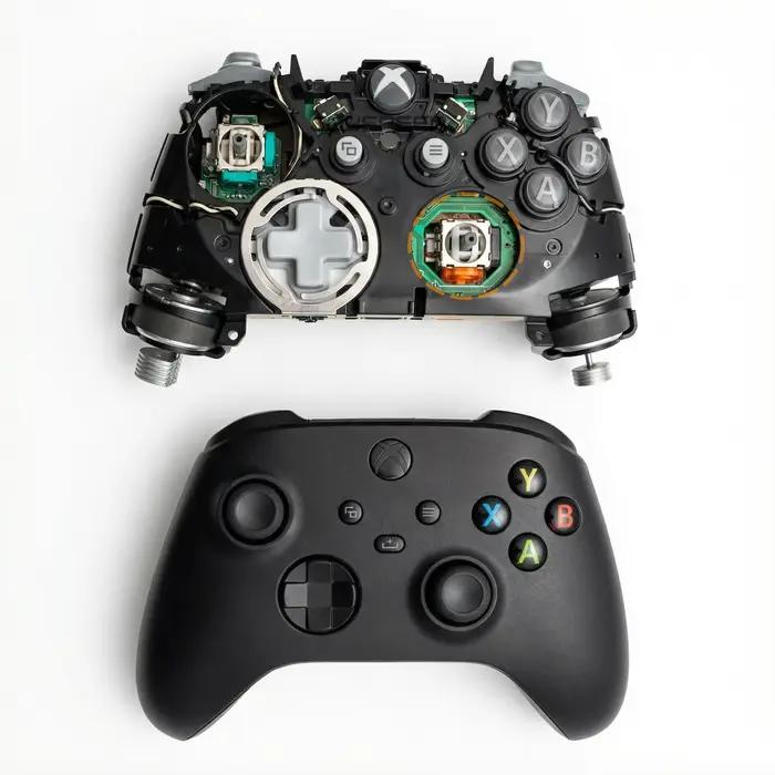 2/10 pièces manettes TMR pour PS5 DualSense PS4 Xbox série X S Switch Pro contrôleur Module de bord 3D remplacement de bâton de pouce analogique