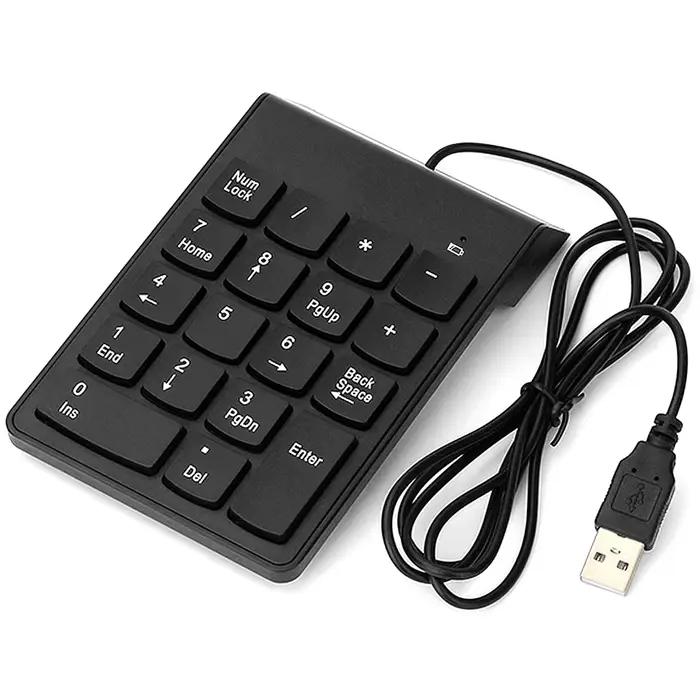 Clavier numérique USB filaire 18 touches Mini