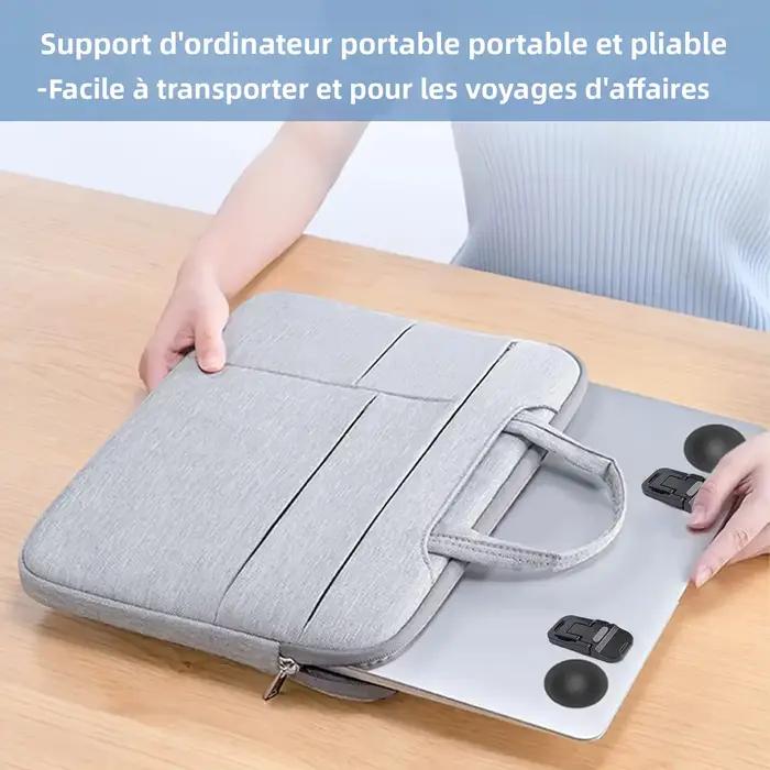 Supports de Clavier Double Angle Inclinable Auto-Adhésifs Compact et Portable Compatible Universellement Ordinateurs Portables Occasions Spéciales Travail Étude Cadeau Idéal
