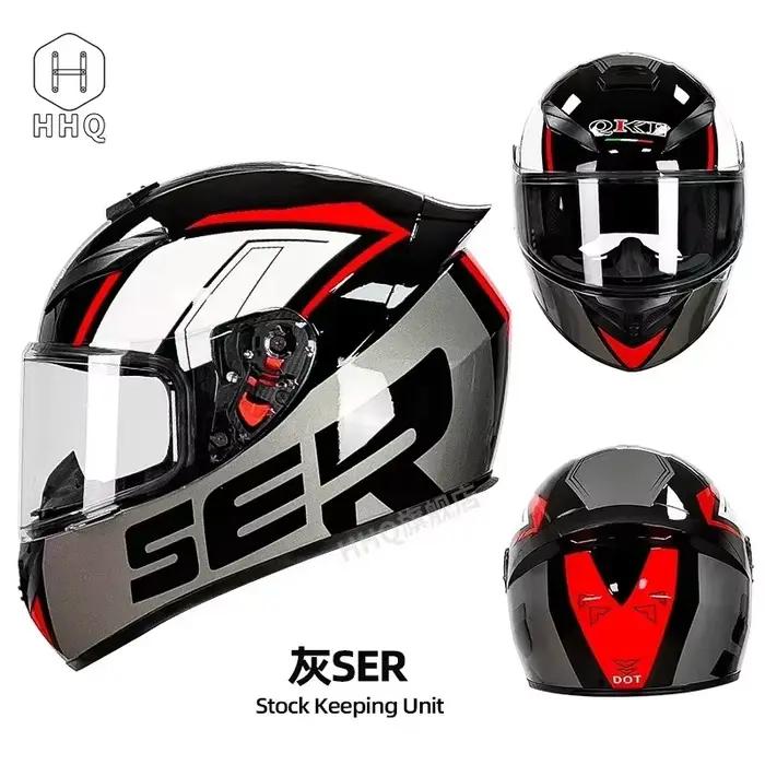 Casque de moto intégral Bluetooth – Anti-buée