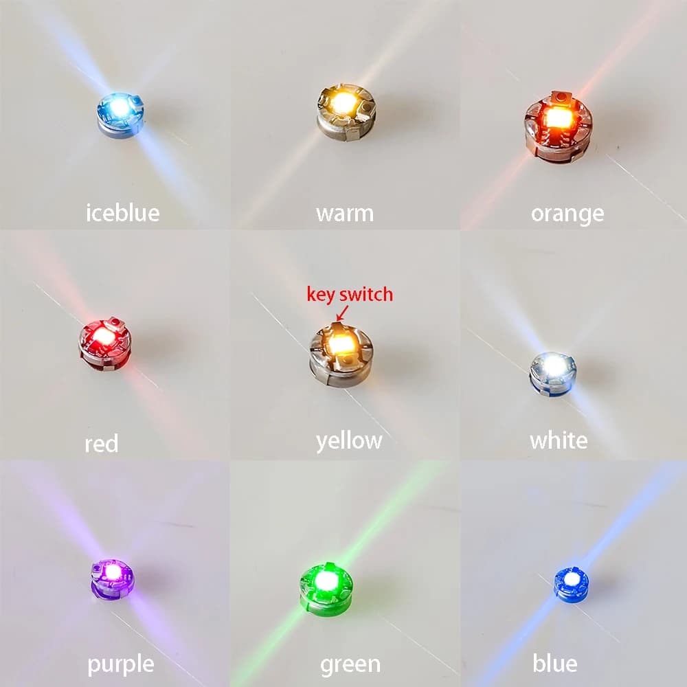 Mini lampe Led à bouton clé Super luminosité, lumières simples, bricolage, Micro aménagement de scèn