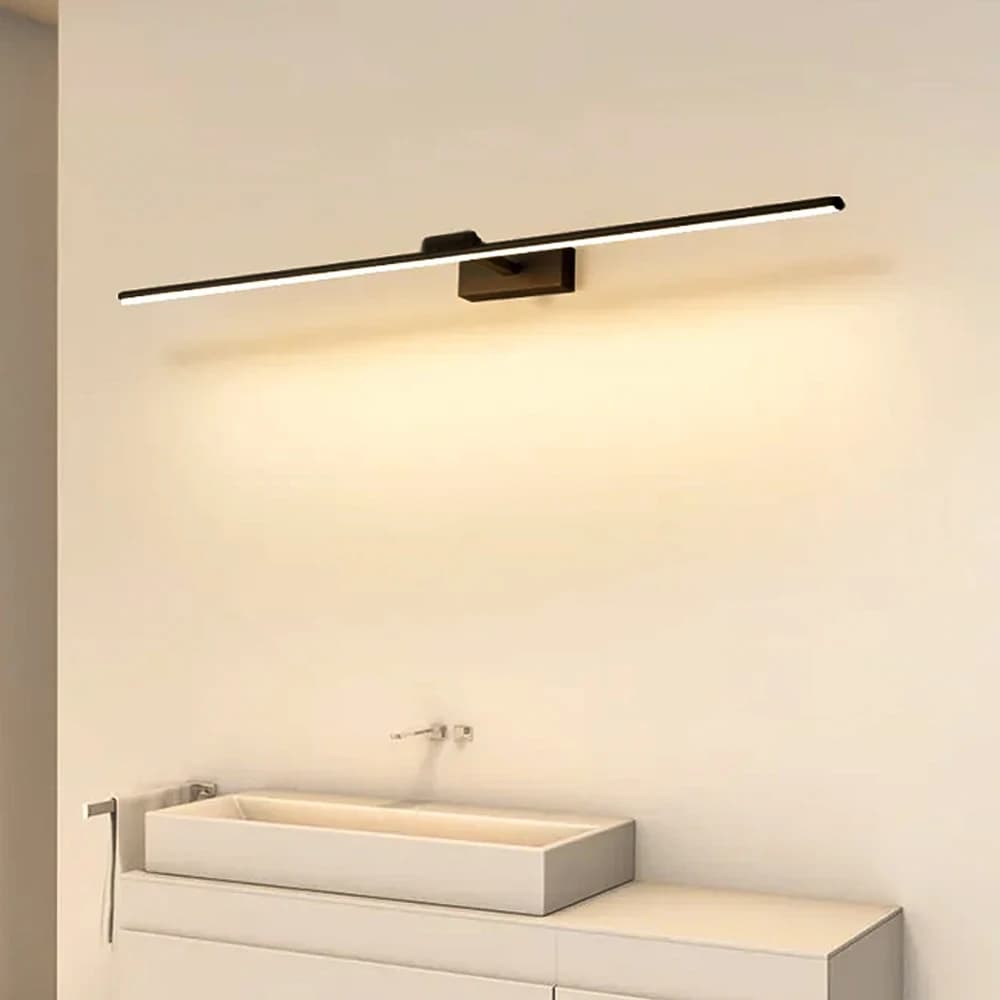 DINDALLED Applique murale moderne LED pour miroir de salle de bain, pour chambre à coucher, lampe en