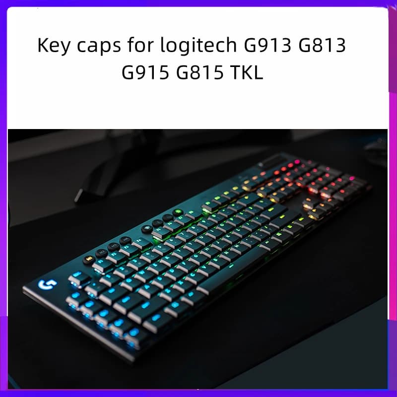 ESC Ctrl Alt Shift Tab Capslock Space Key cap pour clavier mécanique Logitech G913 G915 G813 G815 TK